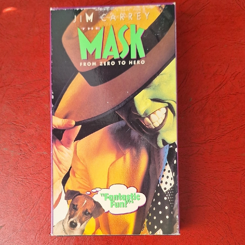 The Mask DVD - Green and Brown Cover
